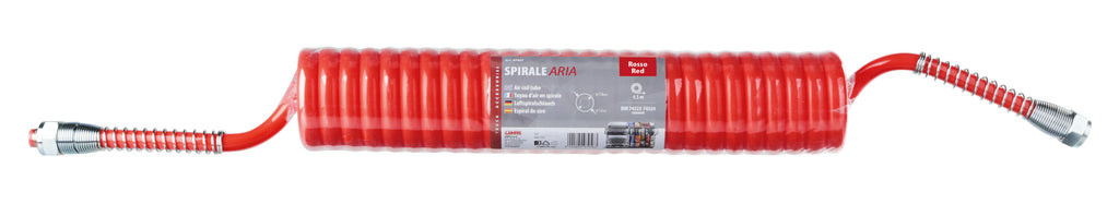 Tubo aria a spirale - Rosso