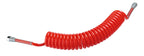 Tubo aria a spirale - Rosso
