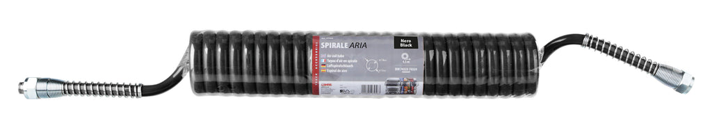 Tubo aria a spirale - Nero