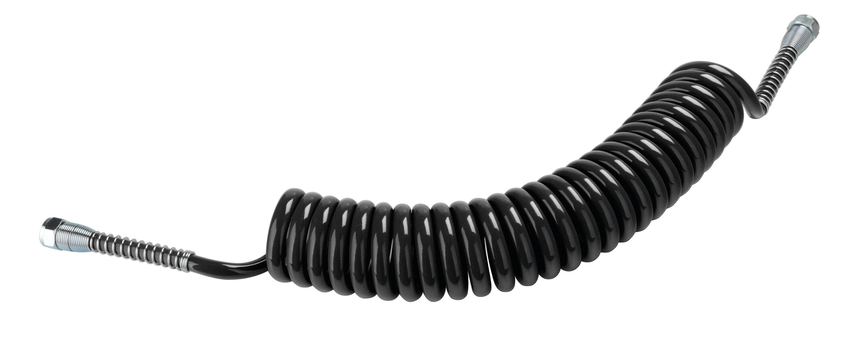 Tubo aria a spirale - Nero