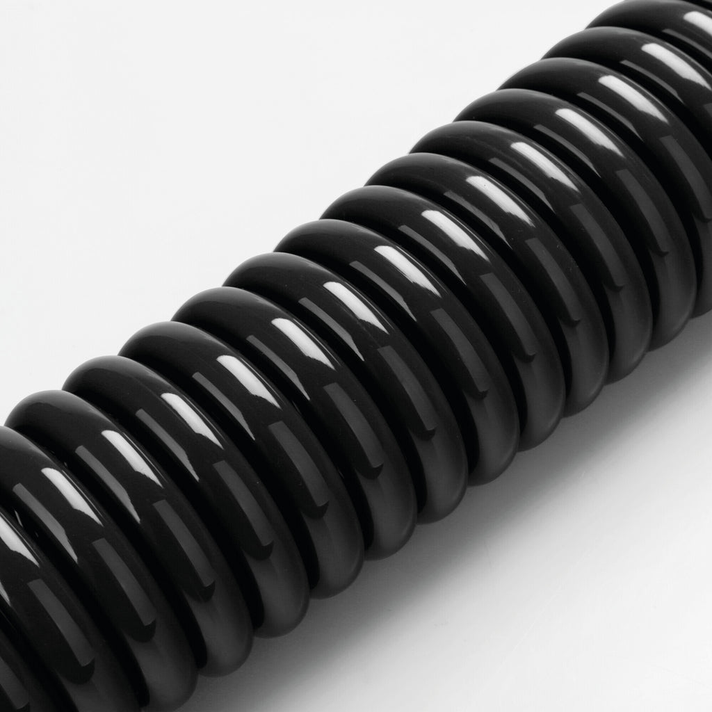 Tubo aria a spirale - Nero