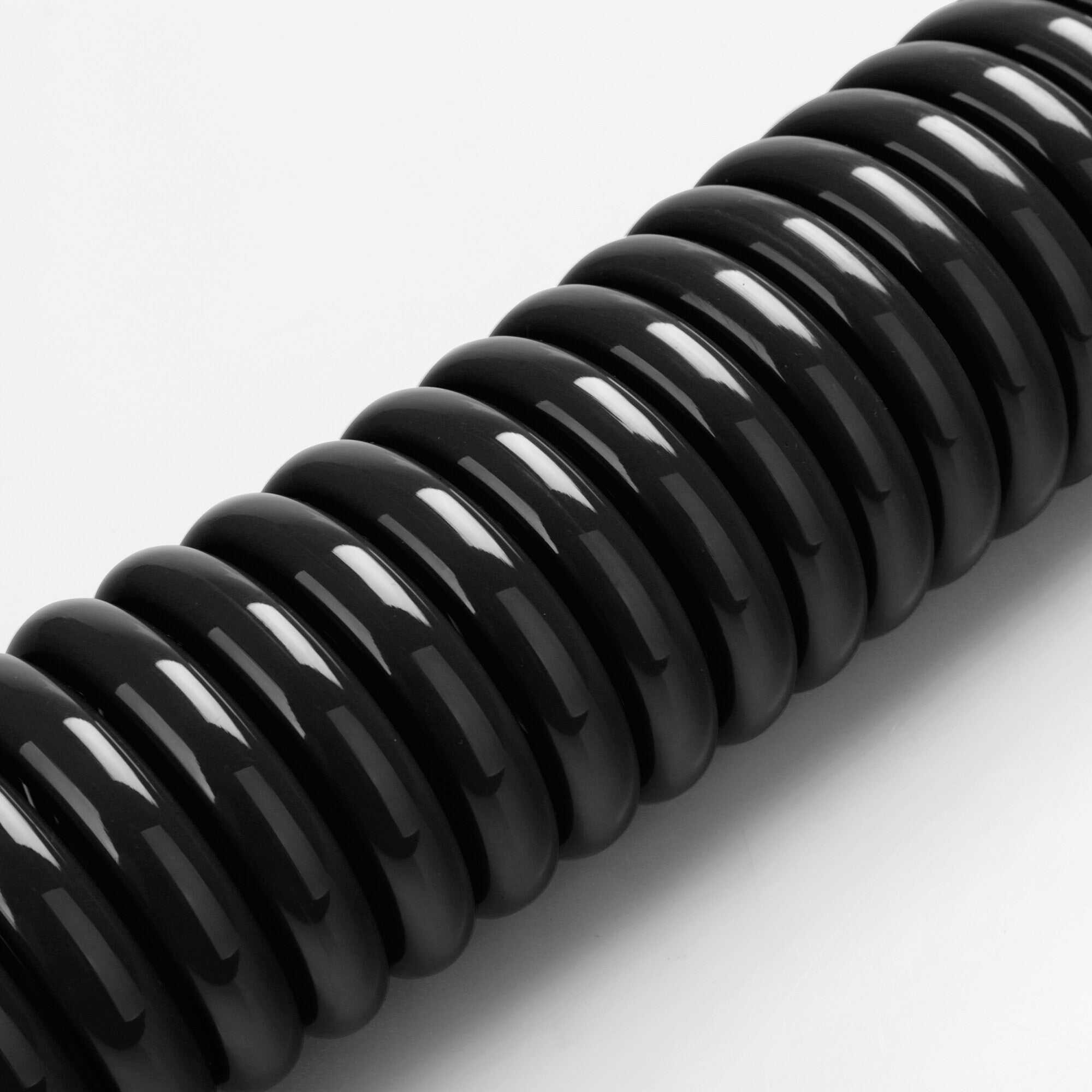 Tubo aria a spirale - Nero