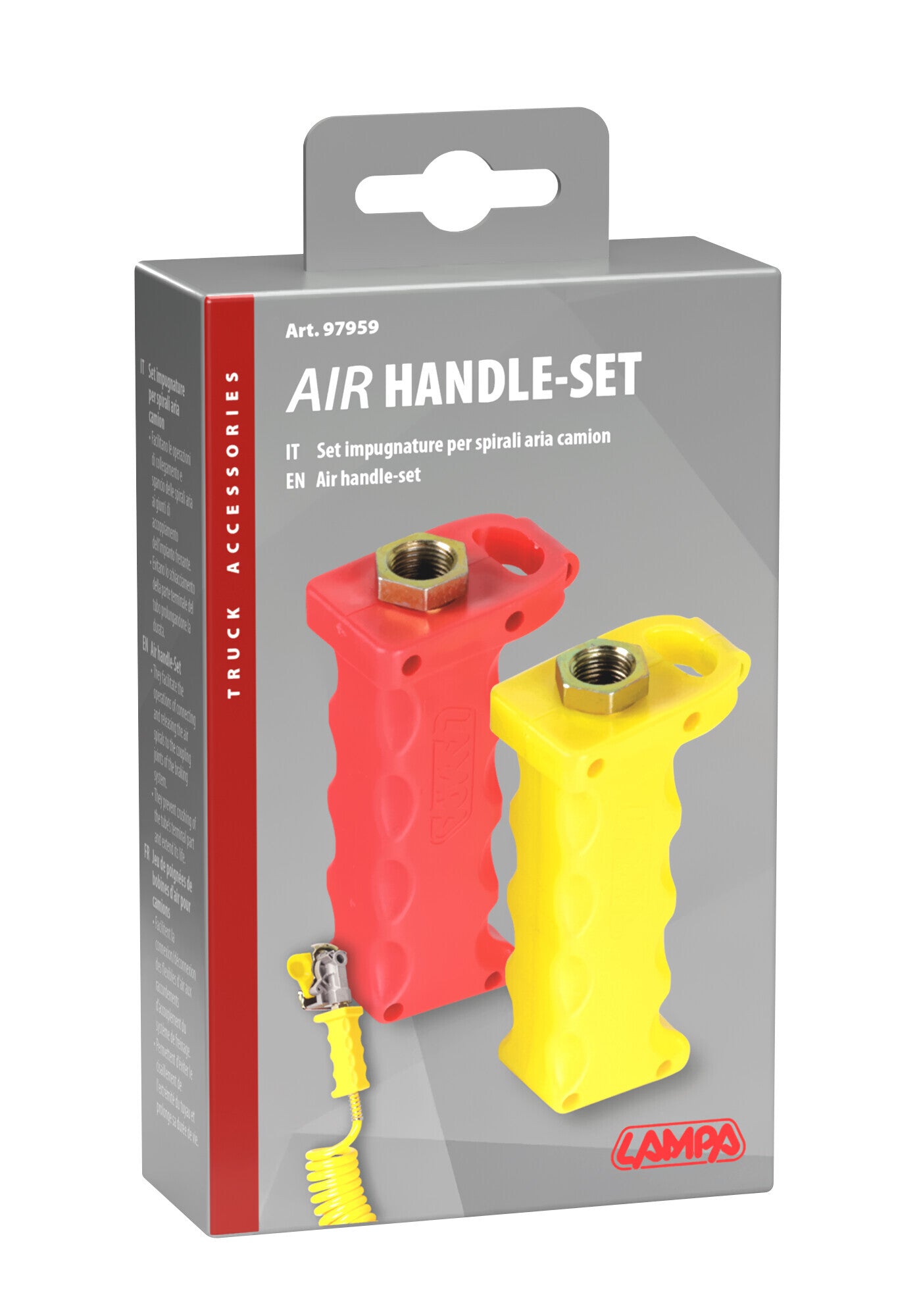 Pro-Handle Set, set impugnature per spirali aria camion