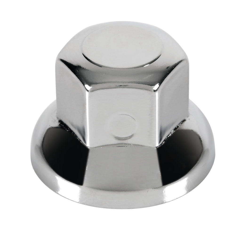 Boater, Set 10 copribulloni testa piatta in acciaio inox - Ø 33 mm - Cromo