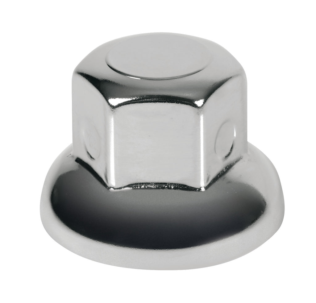 Boater, Set 10 copribulloni testa piatta in acciaio inox - Ø 33 mm - Cromo