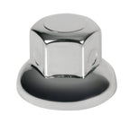 Boater, Set 10 copribulloni testa piatta in acciaio inox - Ø 33 mm - Cromo