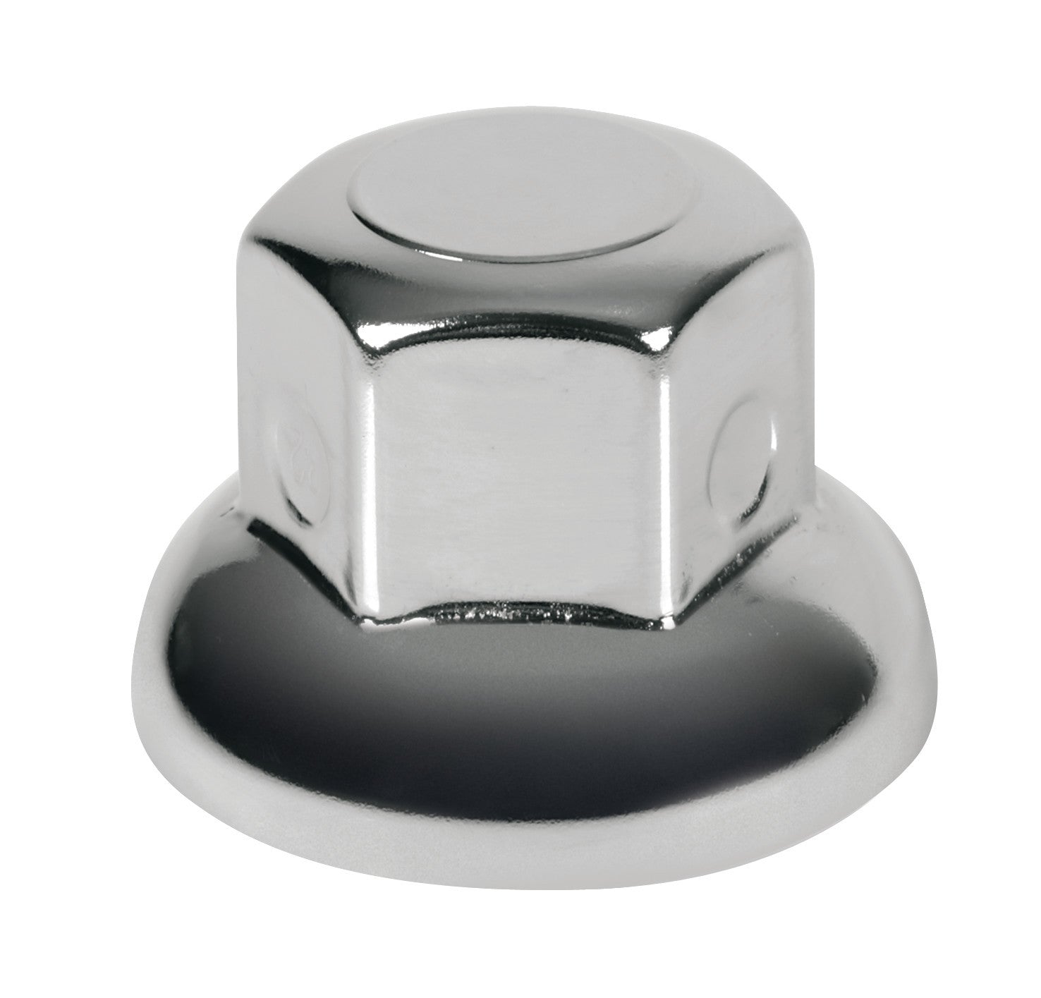 Boater, Set 10 copribulloni testa piatta in acciaio inox - Ø 33 mm - Cromo