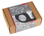 Boater, Set 40 copribulloni testa piatta in acciaio inox - Ø 32 mm - Cromo