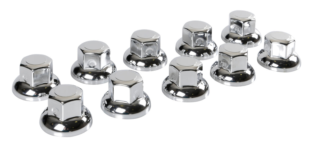 Boater, Set 40 copribulloni testa piatta in acciaio inox - Ø 32 mm - Cromo