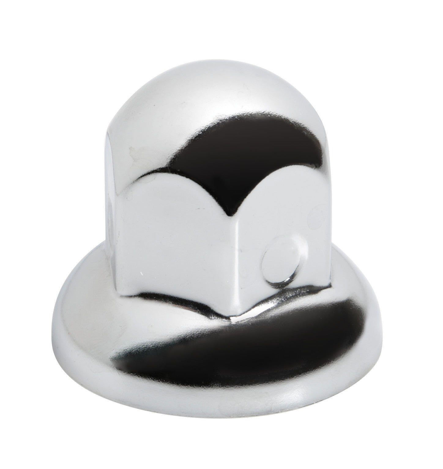 Dome, Set 10 copribulloni testa tonda in acciaio inox - Ø 33 mm - Cromo
