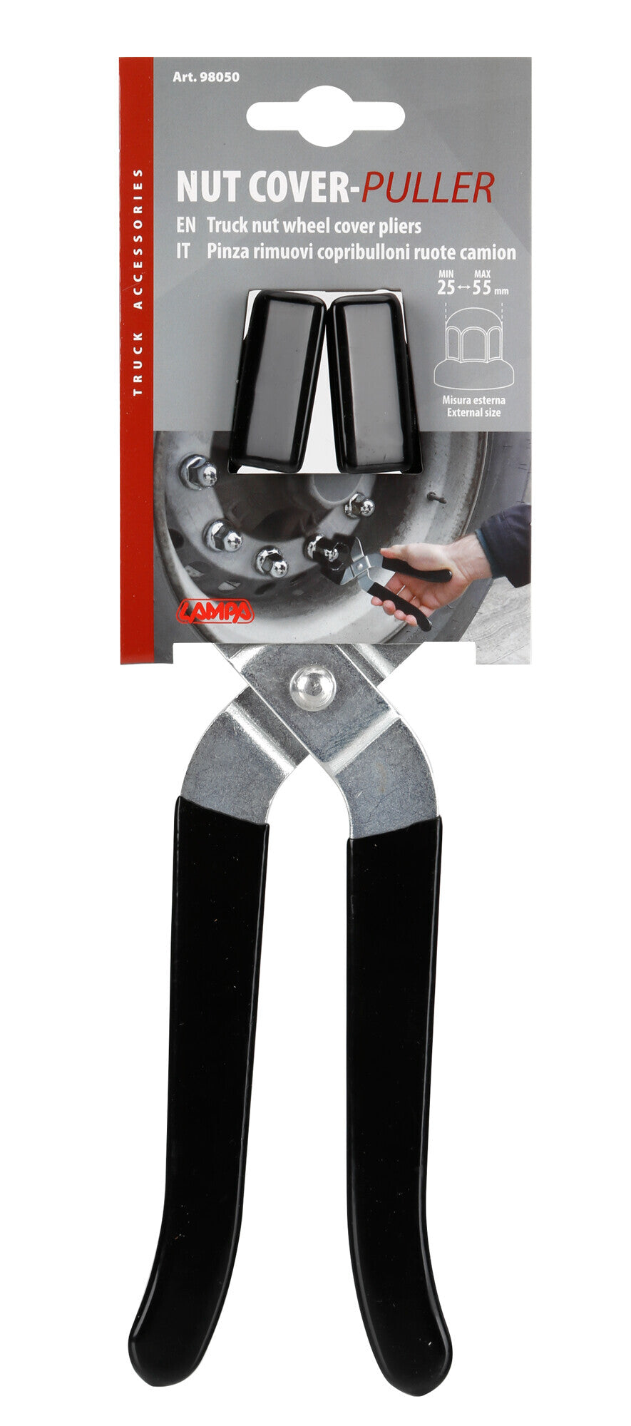 Nut covers-Puller, pinza rimuovi copribulloni camion