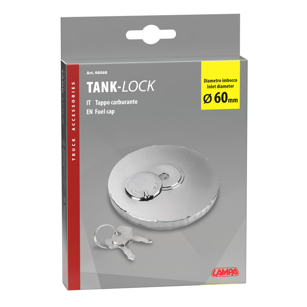 Tank-Lock, tappo serbatoio con serratura - Ø 60 mm