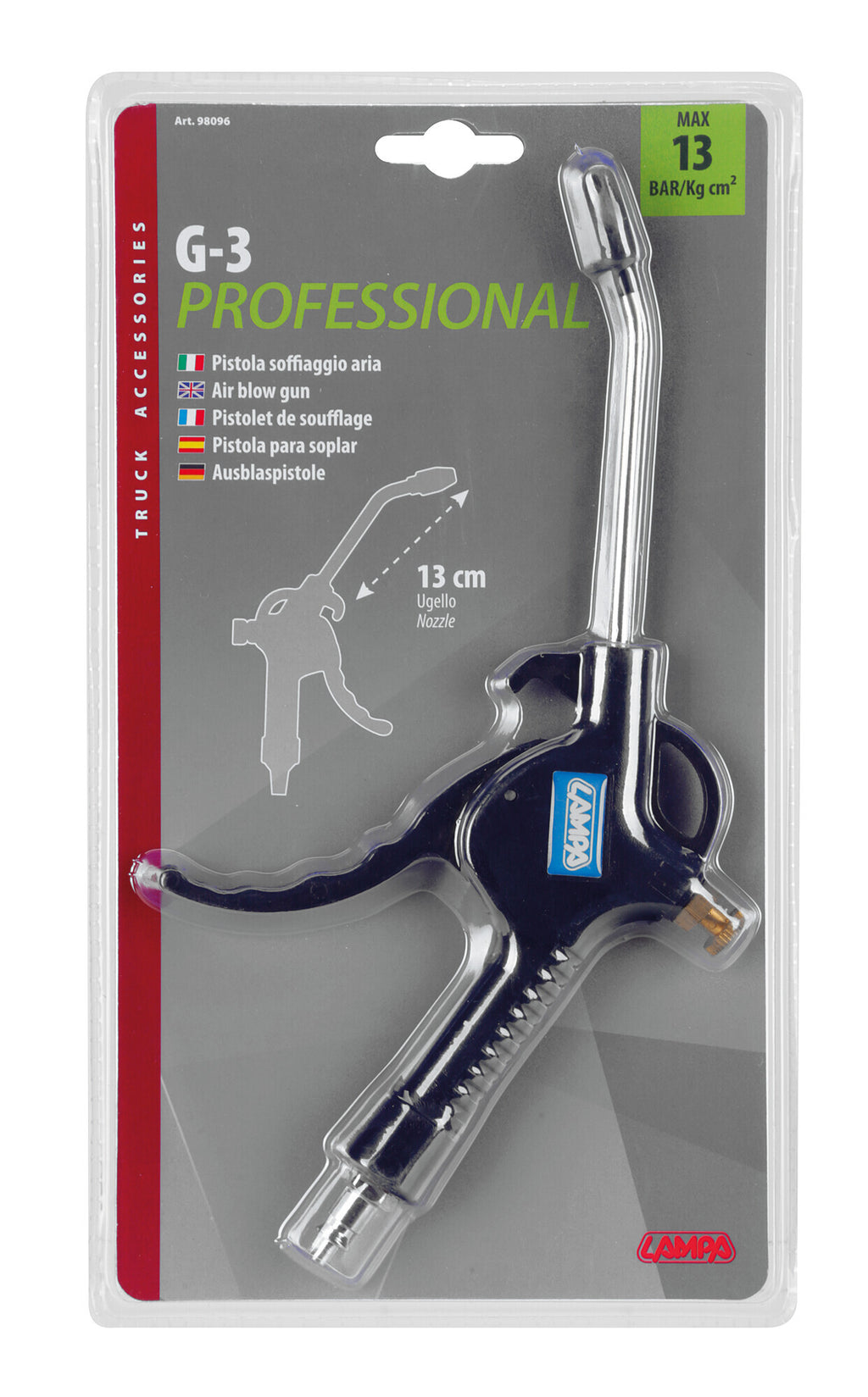 G-3 Professional, pistola soffiaggio aria