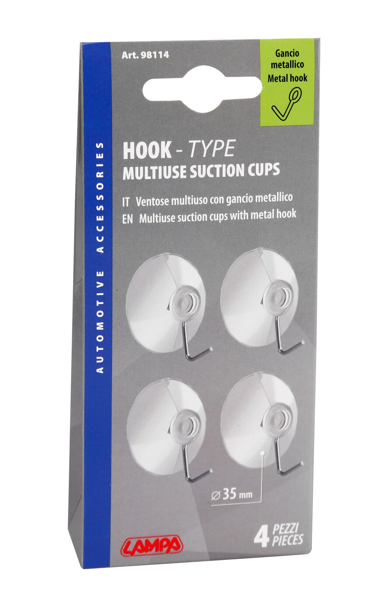 Ventose multiuso set 4 pz