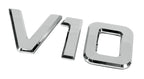 Emblemi motore 3D cromati - 92x210 mm - V10