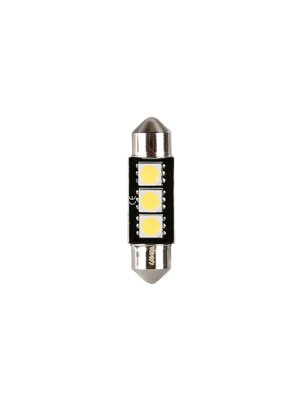 24V Led Series - 3 SMD x 3 chips - (C5W) - 10x36 mm - SV8,5-8 - 20 pz - Scatola - Bianco - Doppia polarità