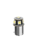 24V Led Series - 6 SMD x 3 chips - (R5W-R10W) - BA15s - 1 pz - Scatola - Bianco - Doppia polarità