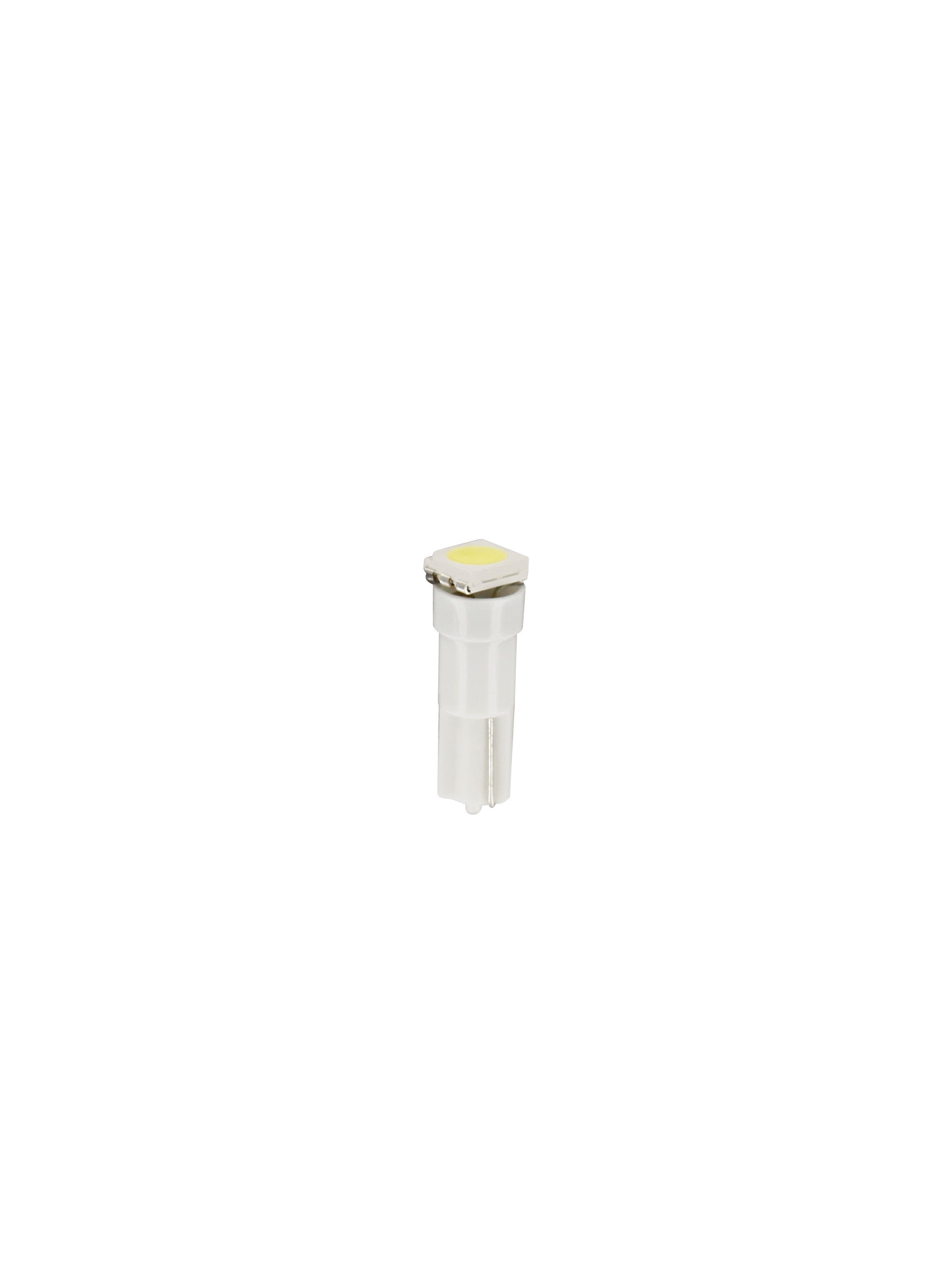 24V Hyper-Led 3 - 1 SMD x 3 chips - (T5) - W2x4,6d - 2 pz - D/Blister - Bianco