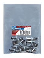 24V Led Series - 1 SMD x 3 chips - (T4W) - BA9s - 20 pz - Busta - Bianco - Doppia polarità