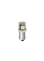 24V Led Series - 5 SMD x 3 chips - (T4W) - BA9s - 20 pz - Busta - Bianco - Doppia polarità