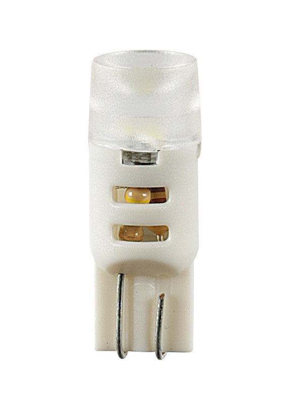 24V Mega-Led 3 - 3 SMD x 1 chip - (T10) - W2,1x9,5d - 2 pz - D/Blister - Bianco - Doppia polarità
