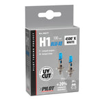 24V Lampada alogena Blu-Xe - (H1) - 100W - P14,5s - 2 pz - Scatola