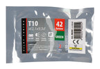 24V Led series - 6 Led SMD - (T10) - W2,1x9,5d - 2 pz - Busta - Verde - Doppia polarità - Resistenza incorporata
