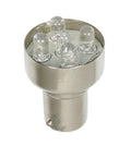 24V Lampada Multi-Led 5 Led - (R10W) - BA15s - 1 pz - D/Blister - Rosso