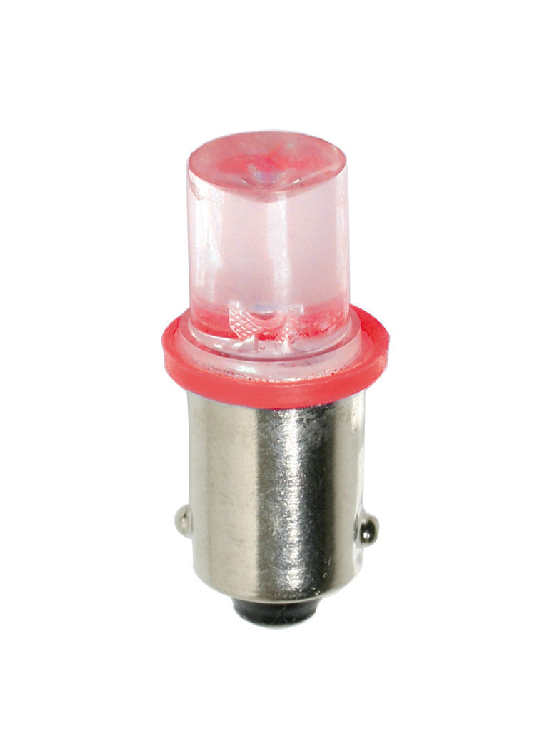 24V Led Series - 1 Led - (T4W) - BA9s - 2 pz - D/Blister - Rosso