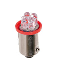 24V Led Series - 4 Led - (T4W) - BA9s - 2 pz - D/Blister - Rosso