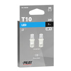 24V Micro lampada 1 Led - (T10) - W2,1x9,5d - 2 pz - Scatola - Bianco