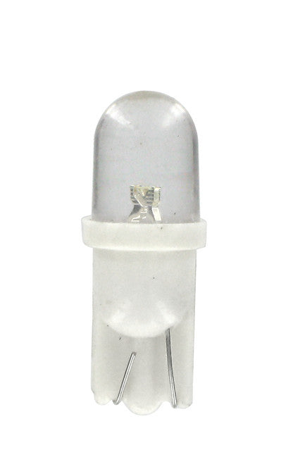 24V Micro lampada 1 Led - (T10) - W2,1x9,5d - 2 pz - Scatola - Bianco