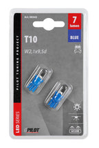 24V Micro lampada 1 Led - (T10) - W2,1x9,5d - 2 pz - D/Blister - Blu
