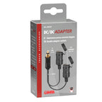 AD-2, Adattatore presa corrente doppia, 12/24V
