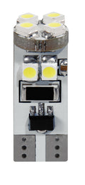 24V Hyper-Led 24 - 8 SMD x 3 chips - (T10) - Trifocus - W2,1x9,5d - 2 pz - Scatola - Bianco - Doppia polarità - Resistenza incorporata