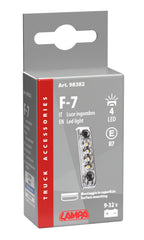 Luce ingombro - 4 Led - 24V - Bianco