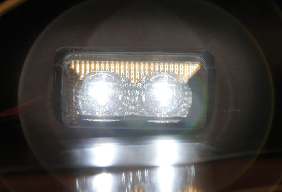 Luce decorativa - 2 Led - 24V - Bianco