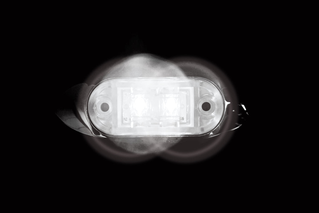 Luce decorativa - 2 Led - 24V - Bianco