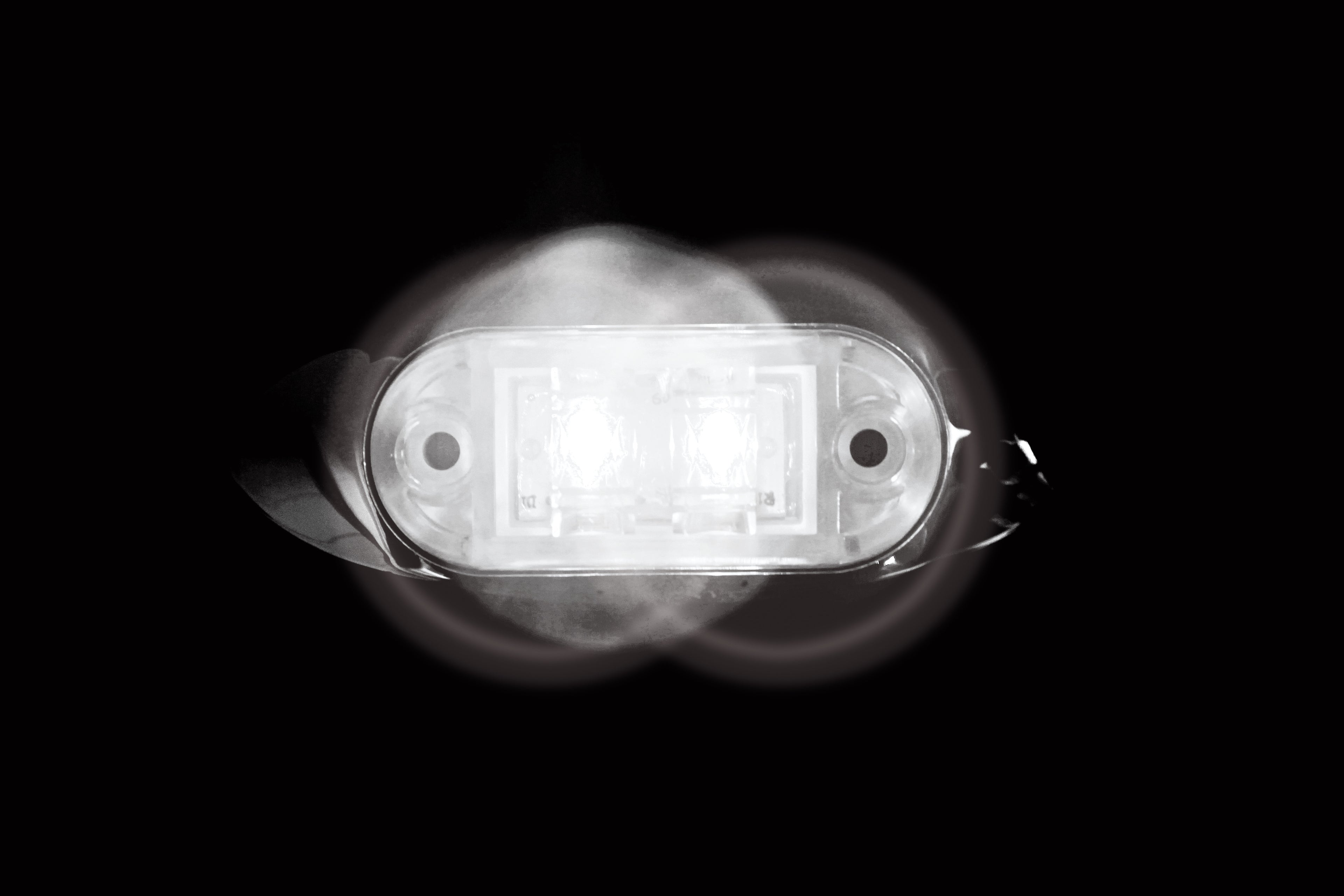 Luce decorativa - 2 Led - 24V - Bianco