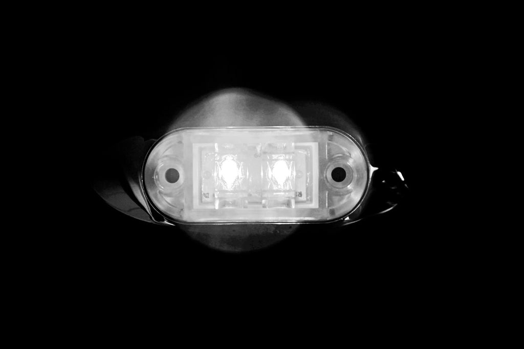 Luce decorativa - 2 Led - 24V - Bianco