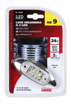 Luce decorativa - 2 Led - 24V - Bianco