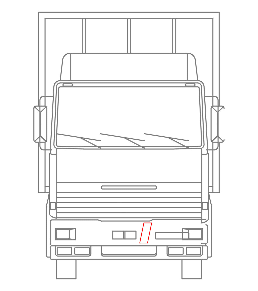 Kit contrassegni adesivi, 2 pz - Trasporto merci conto terzi