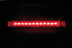 Luce decorativa - 12 Led - 24V - Rosso