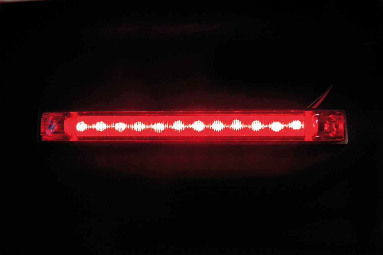 Luce decorativa - 12 Led - 24V - Rosso