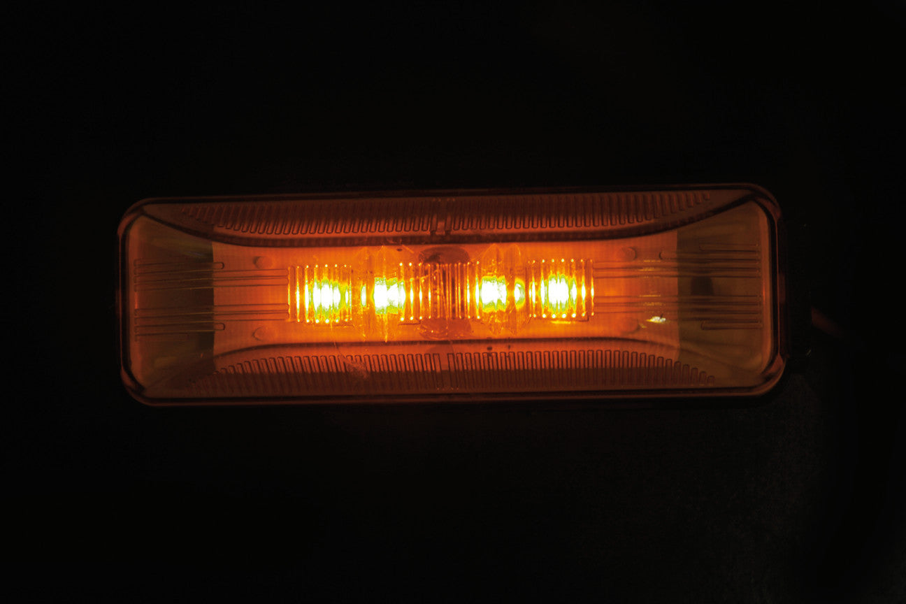 Luce decorativa - 4 Led - 24V - Arancio