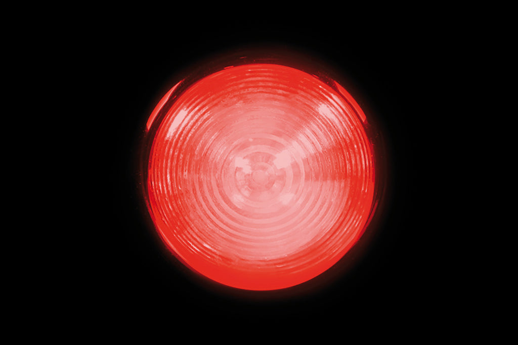 Luce decorativa - 9 Led - 24V - Rosso