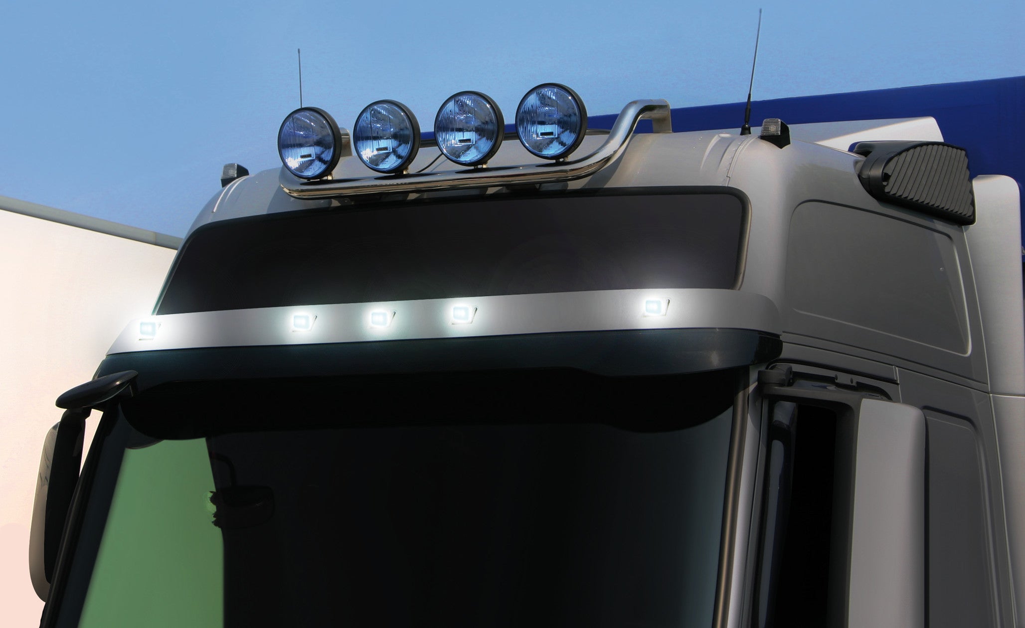 Luce decorativa - 9 Led - 24V - Bianco