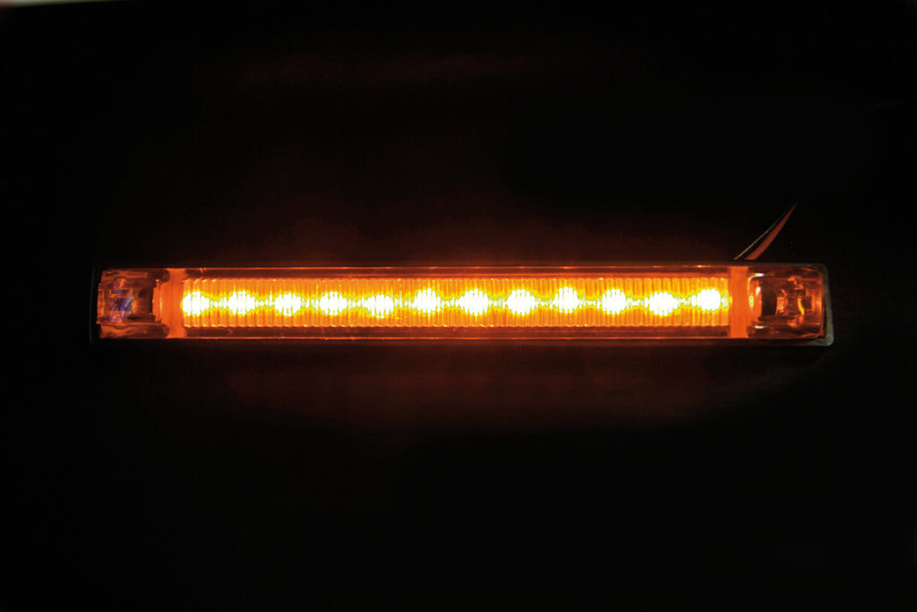 Luce decorativa - 12 Led - 24V - Arancio