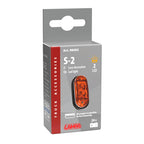 Luce decorativa - 2 Led - 24V - Arancio