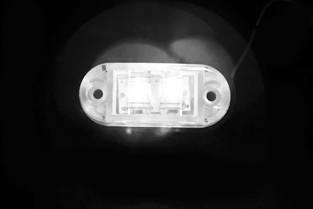 Luce decorativa - 2 Led - 24V - Bianco